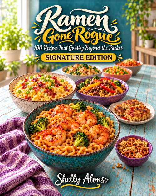 Ramen Gone Rogue — Signature Edition cookbook cover