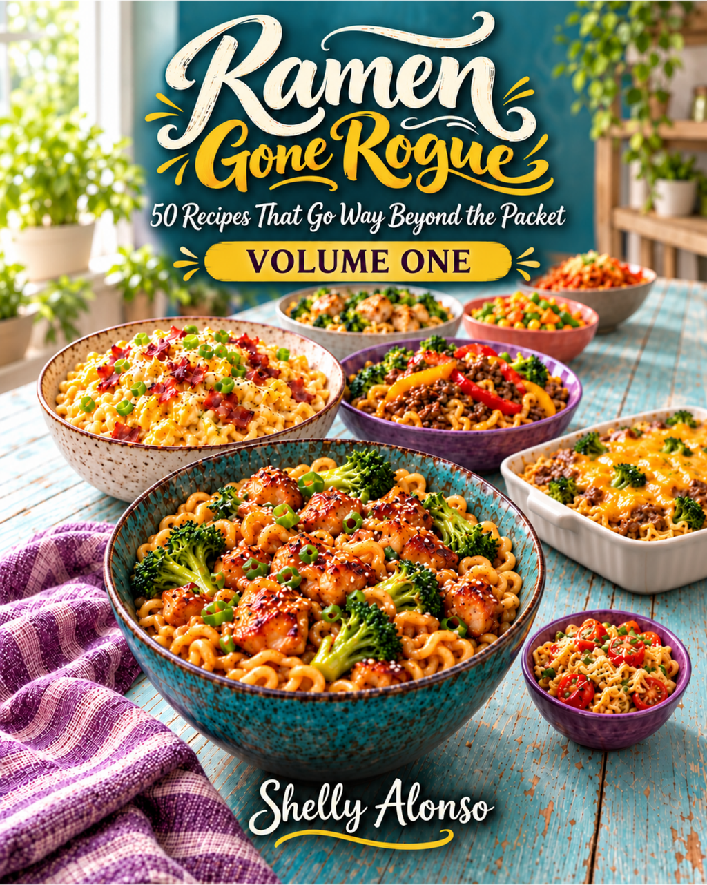 Ramen Gone Rogue — Volume One cookbook cover