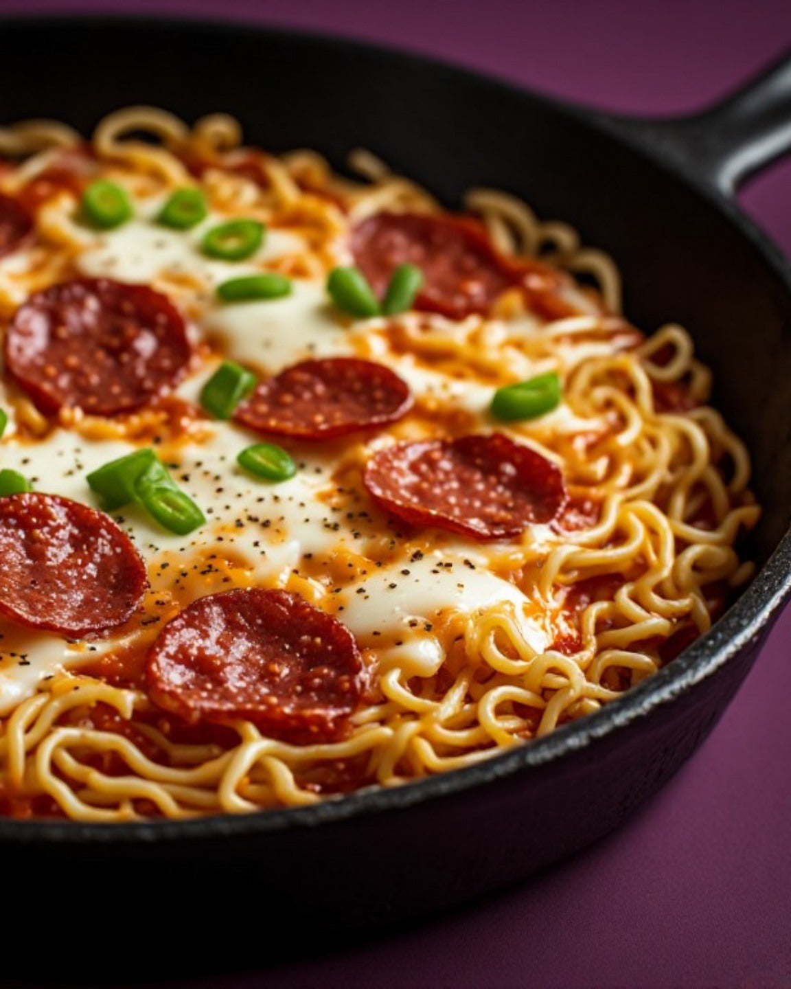 Ramen Gone Rogue Volume One — Pizza After the Party — full food photograph