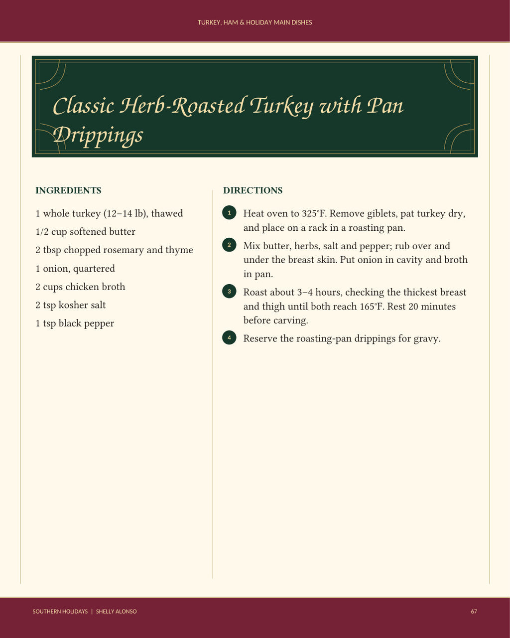 Actual customer PDF interior sample page 071 | signature