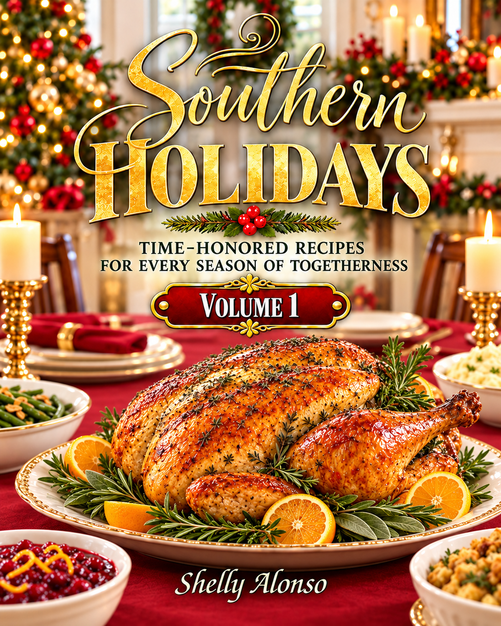 Southern Holidays Volume 1, approved turkey cover